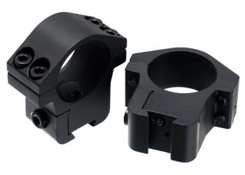 Кольца Leapers Accushot 25.4 мм для установки на оружие с призмой 10-12 мм, STM, средние